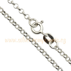 Řetízek Rolo 1,75mm Ag 925 - 50cm